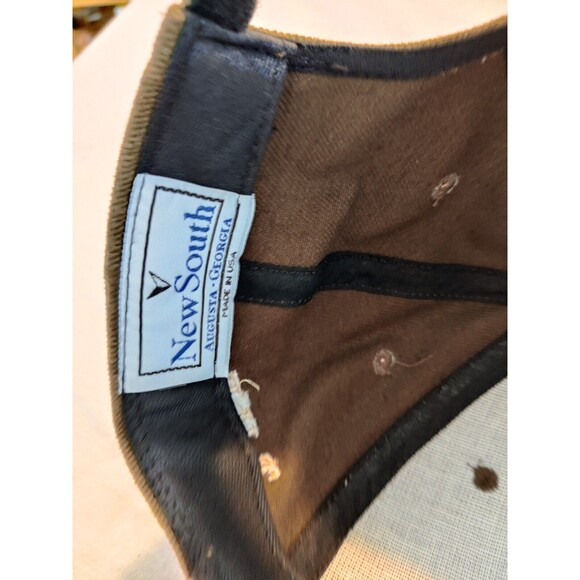 Vintage New South Strapback Hat Made USA-Links Of Bowen-Crane Logo - Picture 5 of 7